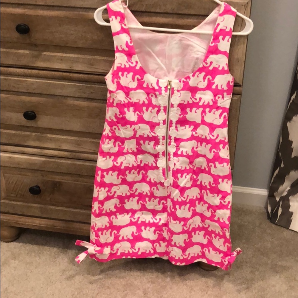 LP Delia shift dress -Pink Elephant sleeveless